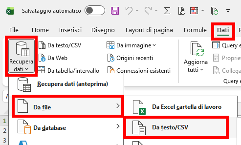 Microsoft Excel - Power Query - Converti codici prodotto