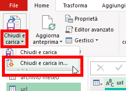 Chiudi e carica in
