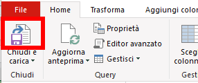 Microsoft Excel - Power Query - Trasporre le colonne di una una tabella
